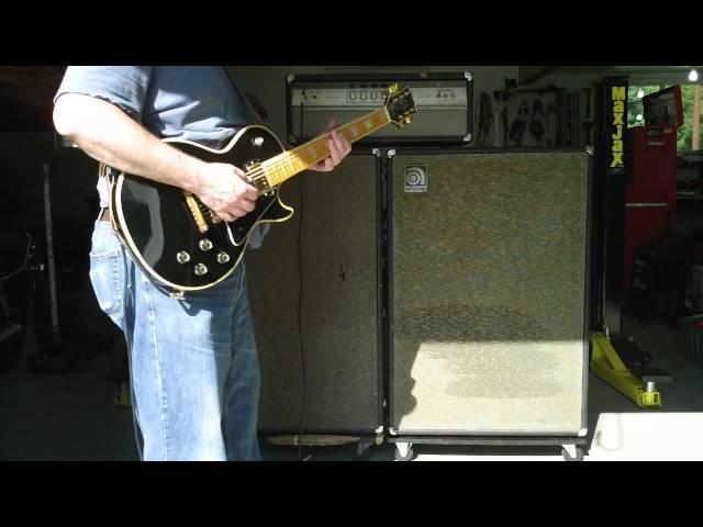 Ampeg V4 with two V2 bottoms demo