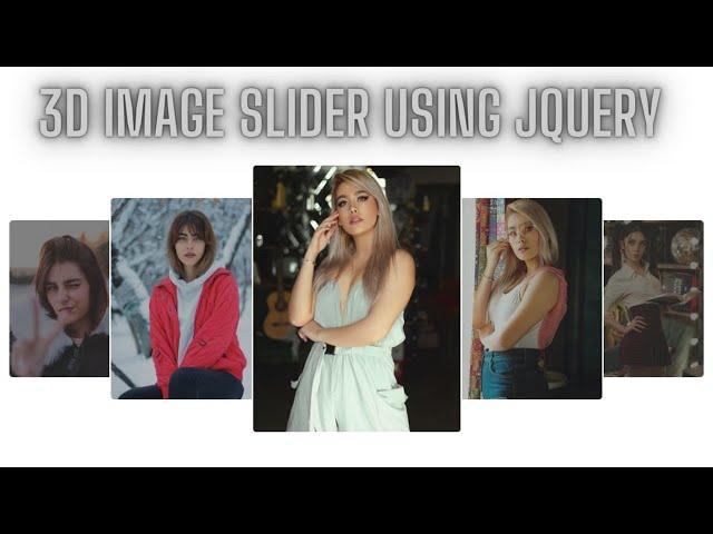 3D Image Slider using Jquery Plugin | 3D Rotating Image Slider