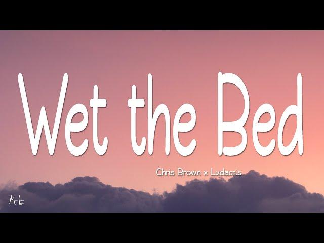 Chris Brown - Wet the Bed (Lyrics) ft. Ludacris (Tiktok Song)