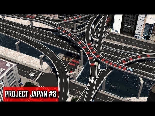 Building The Most INSANE Elevated Urban Expressway in Cities: Skylines! - PROJECT JAPAN #8