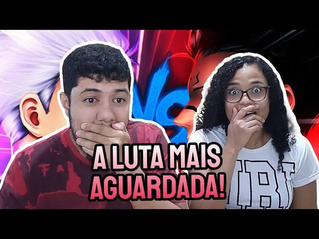 REACT YONDAX - Gojo VS. Sukuna Pt. 1: Expansão de Domínio  - REACT EM CASAL