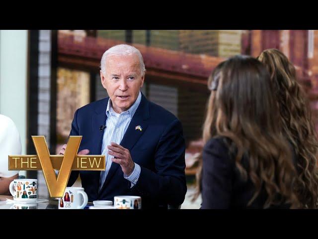 Biden Says ‘There Needs To Be A Two-State Solution’ In The Middle East | The View