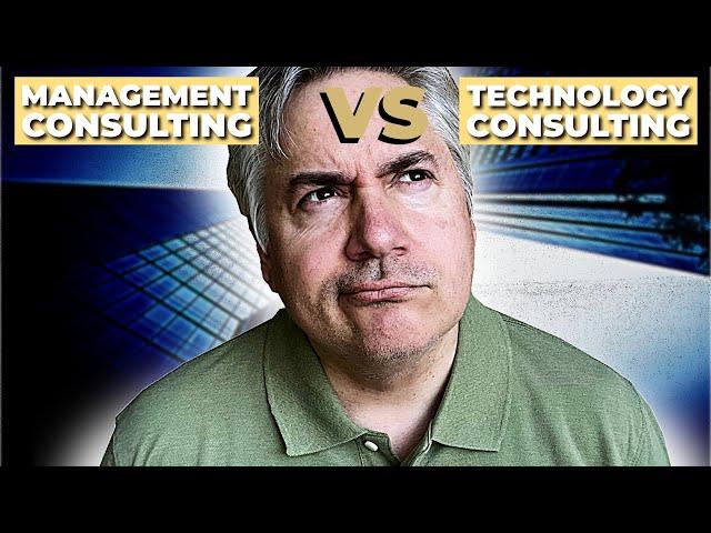 Management Consulting VS Tech Consulting (Which is right for you?)