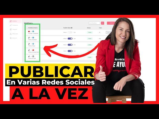 TUTORIAL! Como Publicar En Varias Redes Sociales A La Vez | Paso A Paso