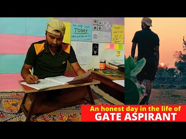 morning ️to night  study vlog | Gate 2024 aspirant | an honest day in the life of gate aspirants