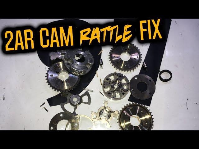 Fixing the 2AR's incessant cam gear rattle for good!