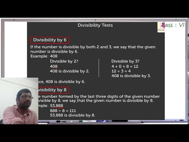 Class 6 Chapter 3 Playing with numbers | Session 3 | Rules of Divisibility