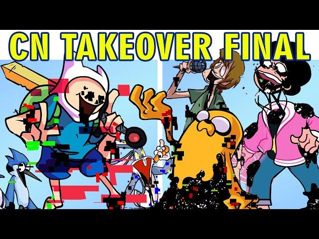 CN TAKEOVER REMIXED FINAL UPDATE VS Friday Night Funkin + Full Week Covers (FNF MOD HARD)