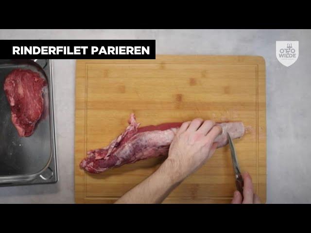 Otto Wilde Tutorials | Rinderfilet parieren