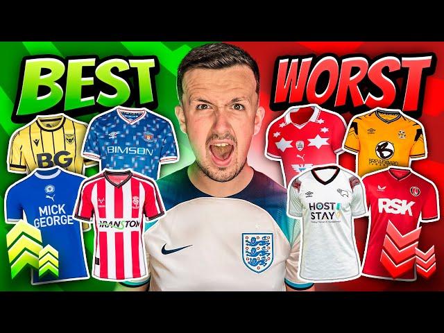 BRUTALLY Ranking Every League One 23/24 Home Shirt