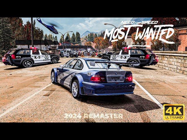 Need For Speed MOST WANTED 2024 REMASTER || Final Pursuit New Heat Levels