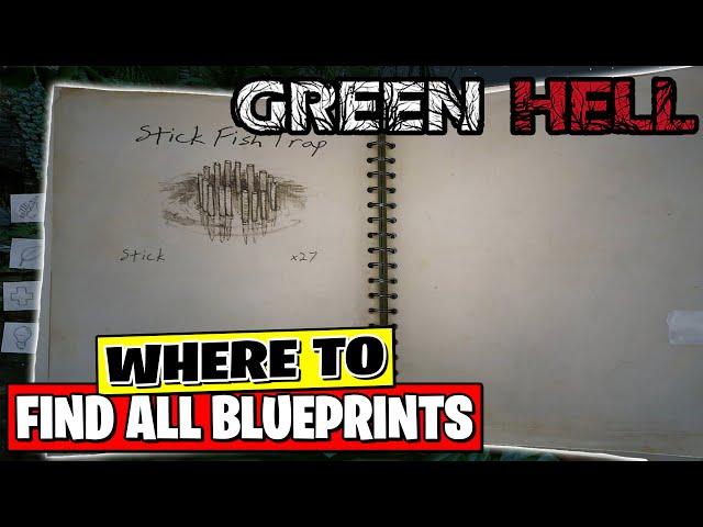 ALL Blueprints Unlocked | Green Hell 