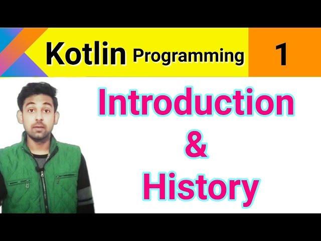 Kotlin Intro. And History ( Full Lecture In Hindi ) By Nirbhay Kaushik