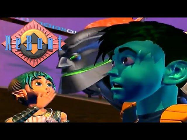 Megabyte Surprises Enzo and AndrAIa | ReBoot | IntotheInvasion