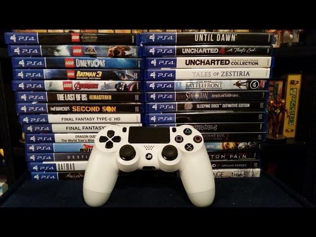 My PlayStation 4 Game Collection (2016)