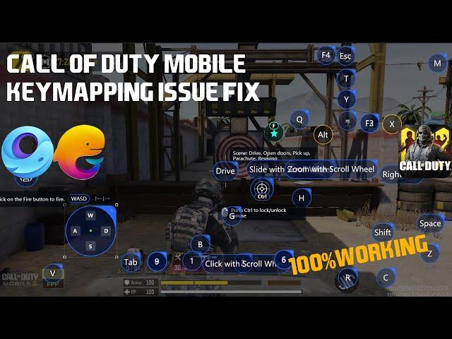 Fix Call Of Duty Mobile Keymapping Issue In Gameloop/Tgb | 100% Working | All Keys Fixed | 2024