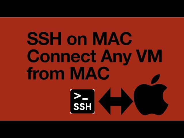 How to SSH any VM from your MacBook  !! How to Use SSH on Your Mac with Terminal