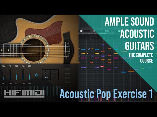 Programming Acoustic Guitar Strums in Riffer | Acoustic Pop Exercise 1