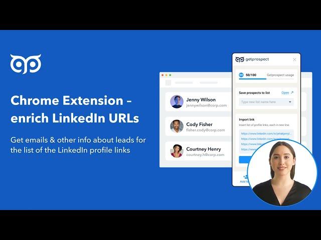 How to: Get emails & other info about leads for the list of the LinkedIn profile links