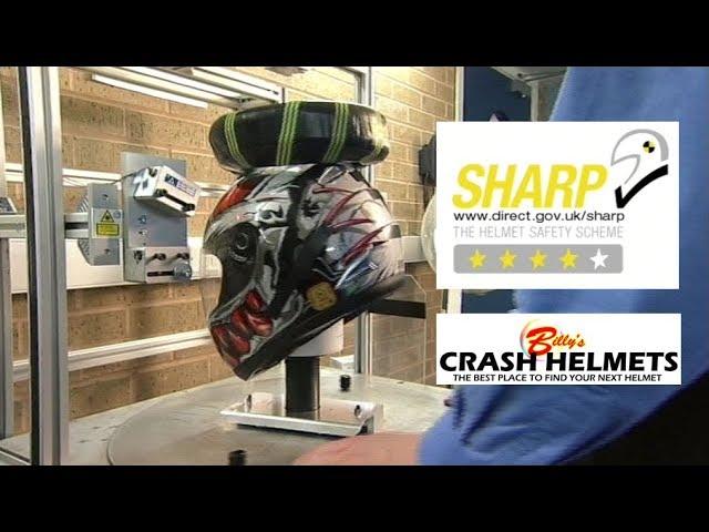 SHARP crash helmet testing