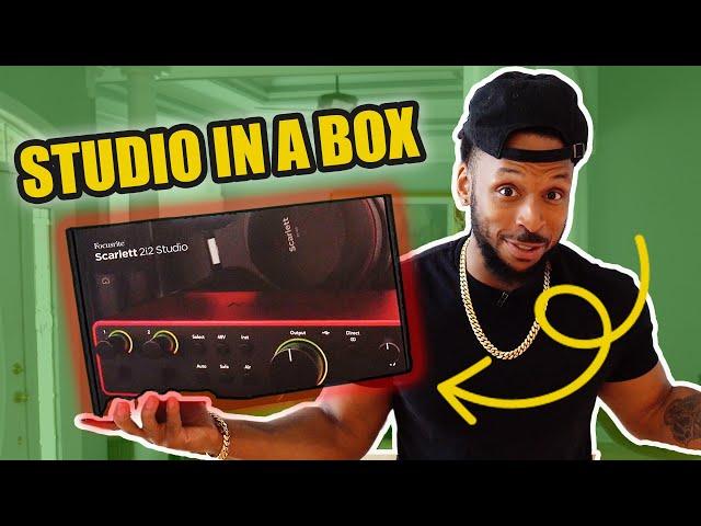 The New Focusrite Scarlett 2i2 Studio: EASY Home Studio Setup