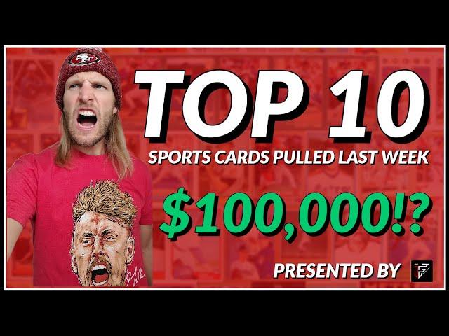 The TOP 10 MOST VALUEABLE SPORTS CARDS Pulled Last Week On Video | EP 29 | Flawless  Release Week!