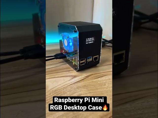 Raspberry Pi Mini RGB Desktop Case