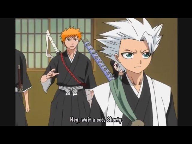 Ichigo called Toshiro "shorty"