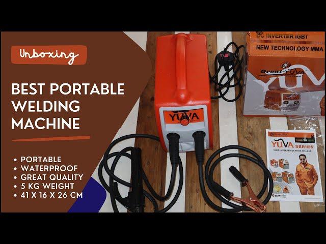 Great Yuva 200 Welding Expert | Small Welding Machine Unboxing with @MadAboutConstruction-Hindi