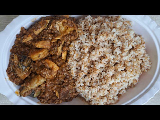 Folic Acid Beans (Lentils) and Bulgur. Favourite meals after the Civil War in Sierra Leone 