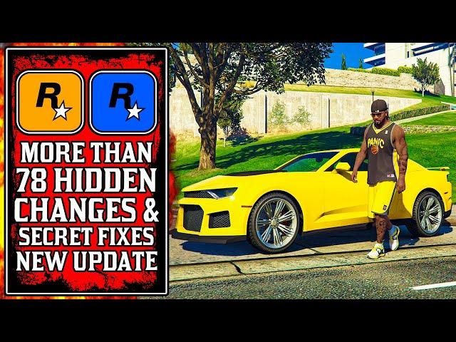 NEW GTA Online Update: 78 Hidden Features & Secret Changes Rockstar Didn't Tell You About (GTA5)