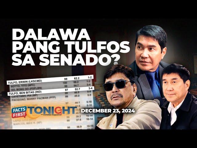 Erwin at Ben Tulfo, pasok sa bagong Pulse Asia senatorial survey