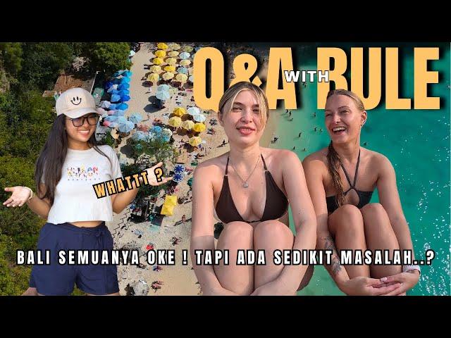 Pulau Bali Menurut 2 Bule Cantik Dari Rusia - QNA Di Pantai Uluwatu Bali