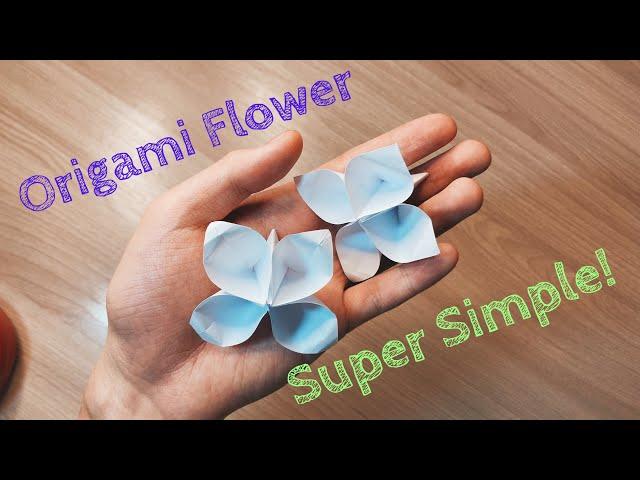 Simple Origami Flower