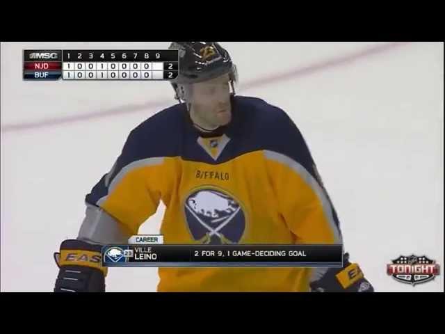 Ville Leino shootout goal vs Devils