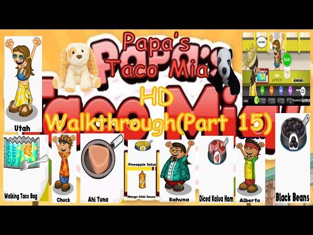 Papa's Taco Mia HD - Walkthrough(Part 15)