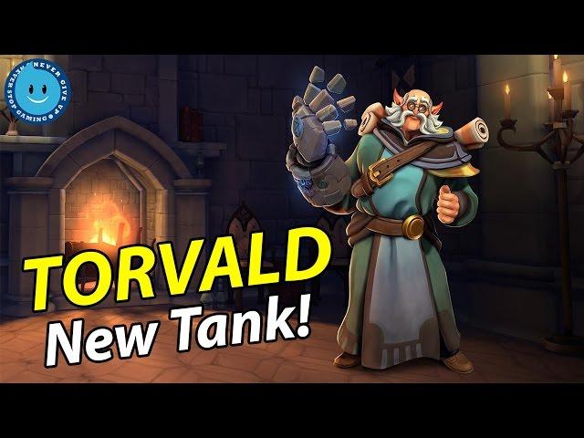 New Frontline Torvald Is Here! HIS ULTIMATE IS INSANE! (Paladins Patch OB42)