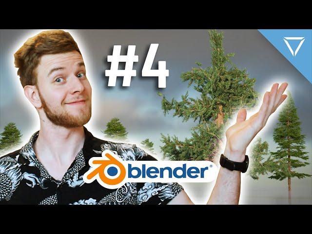 How to Make Trees in Blender! [Abandoned House Part 4]