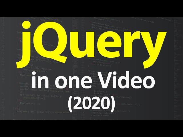 jQuery Complete in One Video (Hindi)