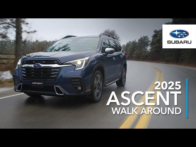 2025 Subaru Ascent Walk Around – The midsize 3-row SUV for Ascent-sized adventures