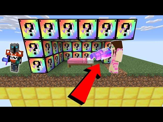 Minecraft: *EXPLOSIVE* UNICORN LUCKY BLOCK BEDWARS! - Modded Mini-Game