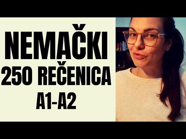 NEMAČKI - A1-A2 - 250 REČENICA ZA KONVERZACIJU