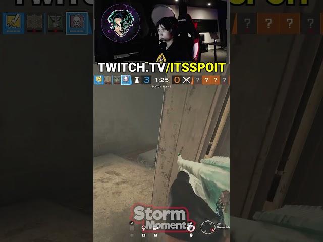 This shotgun is TOO STRONG In Spoit's Hand  - Rainbow Six Siege #shorts