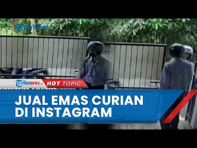 Fakta Pencurian Rumah Kosong di Cengkareng Terungkap, Istri Pelaku Jual Emas Batangan di Instagram