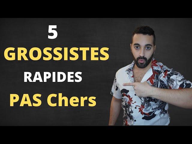 5 Grossistes en Ligne Rapides et Pas Chers (Fournisseurs)