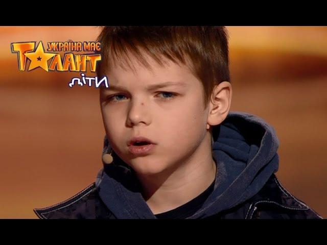 Great! Boy speaks in a conversational genre - Got Talent 2017