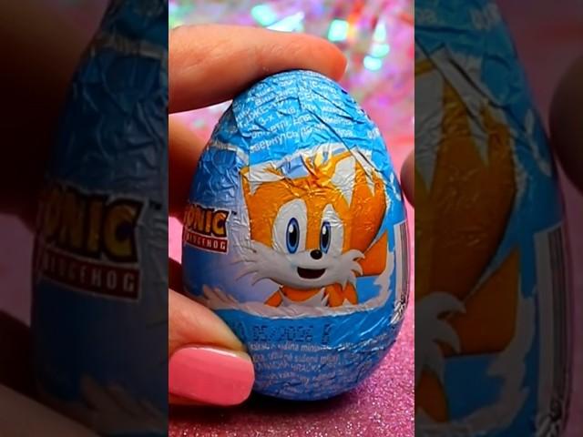 ASMR UNBOXING Sonic Chocolate EGG️#shorts #asmr #sonic #trending #food #youtubeshorts #fyp #egg