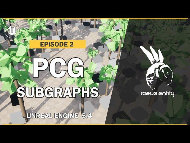 PCG SubGraphs | PCG Examples | Episode 2 | UE5.4