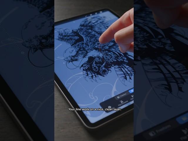 Isolate your line art with this nifty masking trick  #Procreate