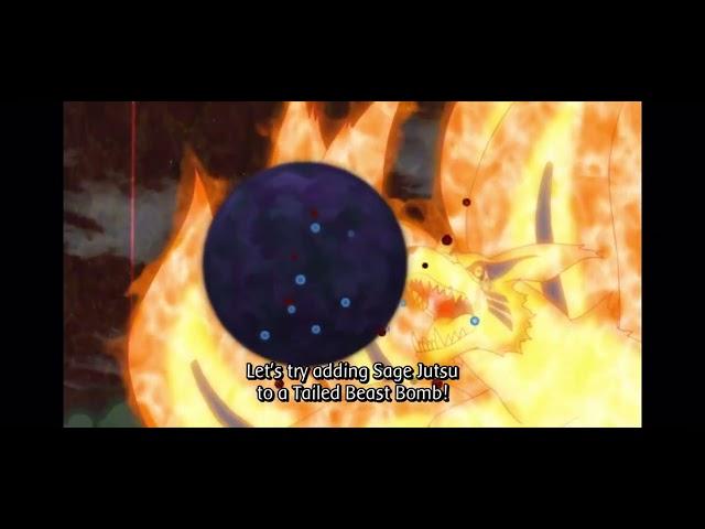 Kcm2 Naruto’s Sage Mode Tailed Beast Bomb! *Never got to see it*